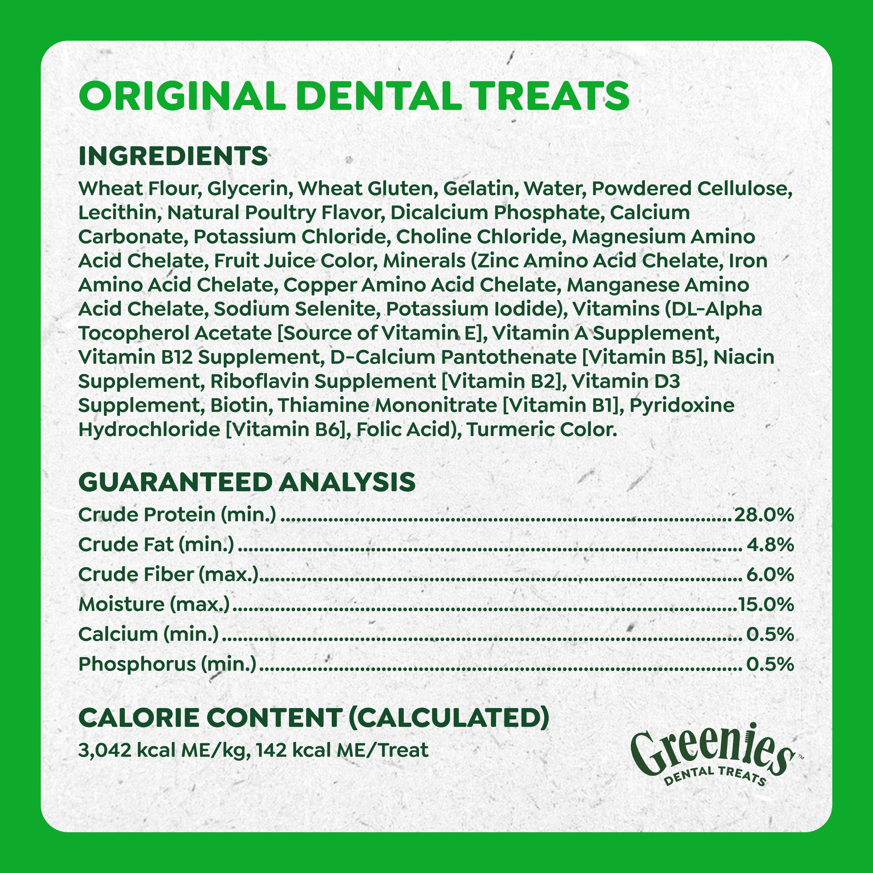 Greenies Original Large Natural Dog Dental Care Dog Treats, 36 Oz (24 Treats)