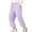 Purple, variant on Cethrio Girls Cotton Sweatpants Size 10-12, Elastic Waist Casual Warm Relaxed Fit Jogger Pants Pink
