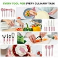 thumbnail image 5 of NutriChef 54-Piece Kitchen Cookware Set – Complete Non-Stick Ceramic Pots and Pans Set with Utensils, Bakeware, and Knife Set, Gas, Electric & Induction Compatible, Blush Pink Kitchen Essentials, 5 of 5
