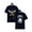 Black, variant on 2 Pack Men's Letter Graphic Tee Casual Short Sleeve Round Neck Summer Shirt Streetwear Top Black XL