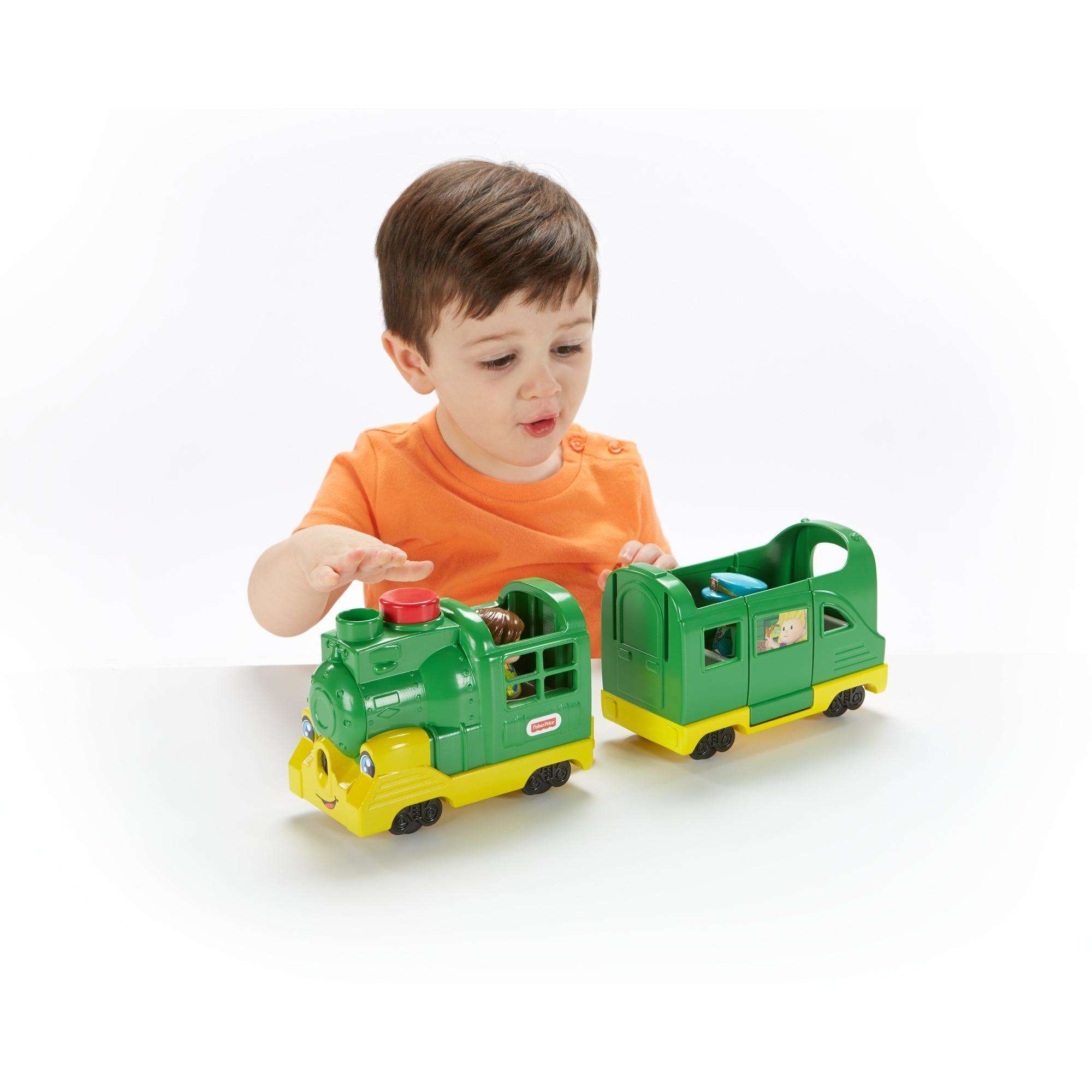 Fisher-Price Little People Friendly Passengers Train with Sounds & Phrases - image 3 of 9
