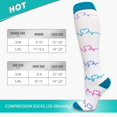 thumbnail image 6 of 4 Pairs Copper Compression Socks for Women & Men Circulation 15-20 mmhg - Better Blood Flow, Swelling, Best Support for Medical, Running, Nursing, 6 of 8