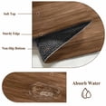 thumbnail image 6 of Rectangle Area Rugs 5 x 7 Ft, Brown Wooden Board Non-Slip Residential Carpet, Simple Vintage Country Wood Grain Indoor Crawling Mats Runner Rugs for Living Room/Dining Room/Bedroom, 6 of 8