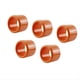 thumbnail image 1 of 5 Protectores de Tubo para Soporte de Caña de Pescar, 1,5 mm, Color Naranja, 1 of 5