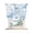 Blue, Denim, White, variant on Light Brown Monstera Deliciosa Tie Up Curtains for Small Windows,Adjustable Rod Pocket Valance 45 Inch Short, Tropical Summer Botanical Window Treatment Balloon Roman Blind Shade, 34" x 45"