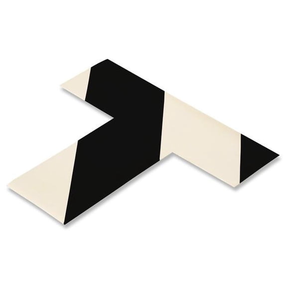 Mighty Line 2" Wide Solid Black and White T - Pack of 100