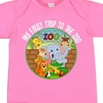 thumbnail image 4 of Inktastic 1st Trip to Zoo Animals Boys or Girls Baby Bodysuit, 4 of 5