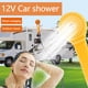 thumbnail image 1 of Ducha Portátil de Mano para Exteriores con Bolsa, Bomba de Ducha Compacta a Presión con Adaptador de 12 V para Encendedor de Coche, Ideal para Camping, Senderismo y Lavado de Coches., 1 of 7