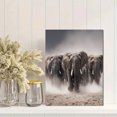 thumbnail image 2 of Qisvanset 12x16 Inch Funny Black Dog Portrait Canvas Print Wall Art, 2 of 5