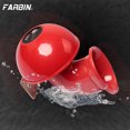 thumbnail image 2 of FARBIN Super Loud 12V Horns,Loud Raging Bull Sound Electric Horn ,Air Horn Raging Sound for Car Motorcycle Truck Boat (Bull Sound Horn, 12V), 2 of 6