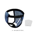 thumbnail image 3 of Calzoncillos lavables sanitarios para pañales para perros hembra (Azul M) Ndcxsfigh  Para estrenar, 3 of 9
