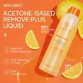 thumbnail image 3 of Modelones Acetone Nail Polish Remover, Professional Gel Polish Remover, Nail Glue Remover Natural Formula with Jojoba Oil for Nail Moisturizing & Care, Acrylic Dip Powder Remover(8 FL.Oz.), Lemon, 3 of 10