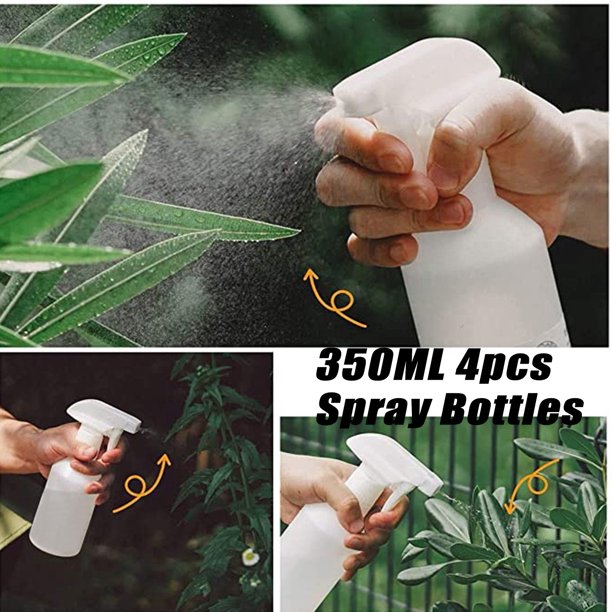 4PCS Spray Bottle Two Injection Gardening Liquid Refill Large Capacity 350ML