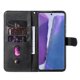 thumbnail image 5 of Estuche de Cuero PU con Cierre para Samsung Galaxy Note 20 5G , Funda Protectora con Billetera y Correa, 5 of 6