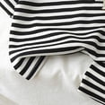 thumbnail image 5 of mgoYE Baby Boy Clothes 12-18 Months Boy Boy Girls Toddler Summer Outfit Striped T-shirt Soft Toddler Boy Summer Clothes 6 12 18 Months 2 3 4 5 T Short Set(White,18-24 Months), 5 of 7