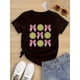 thumbnail image 1 of Camiseta de algodón para niña con lazos rosas y estampado de softbol verde. Camiseta informal suave, transpirable, de manga corta y cuello redondo para actividades deportivas informales y divertidas., 1 of 6