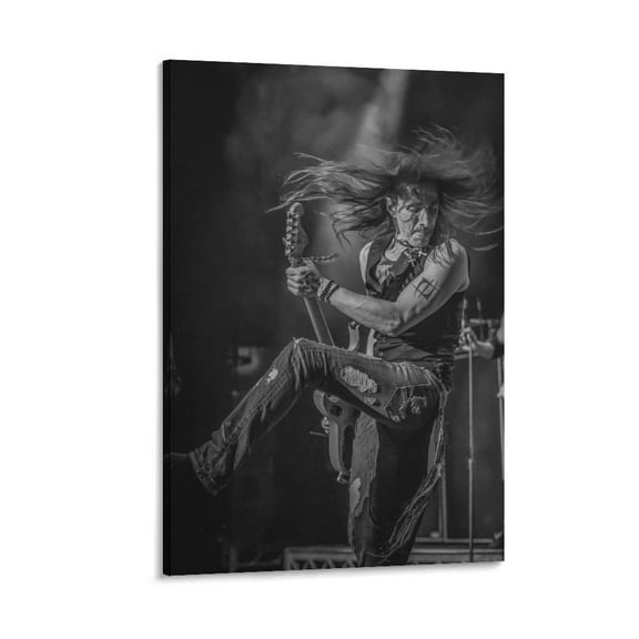 Musician Nuno Bettencourt Poster Poster Cool Artworks Painting Wall Art Canvas Prints Hanging Picture Home Decor Posters Gift 12x18inch(30x45cm)