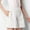White, variant on OKBOP Shorts for Women Black Casual Wide-Leg Pocket High Waisted Relaxed Fit Capris