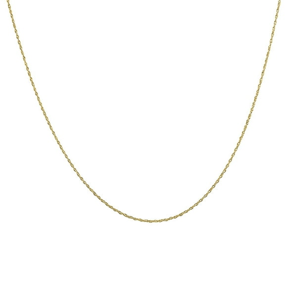 10K Yellow Gold 20" Rope Chain with Spring Ring Clasp