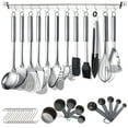 thumbnail image 1 of Set de utensilios de cocina Berglander 38 piezas de acero inoxidable, 1 of 7