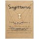 thumbnail image 3 of Gorgeous 3-Pack Zodiac Alphabet Symbols Rhinestone Clavicle Chain Necklaces, 3 of 5