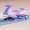 Purple, variant on 2-in-1 Electric Wiggle Car with Pedal, Battery Powered, 2 motor Ride-On Toy, Anti-Rollover, Flashing Wheels Electric Wiggle Car for Boys and Girls Ages 3+ Indoor/Outdoor