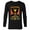 Black, variant on Studios X-Men ’97 Wolverine Claws Snikt Retro Vintage - Long Sleeve T-Shirt for Men - Customized-White