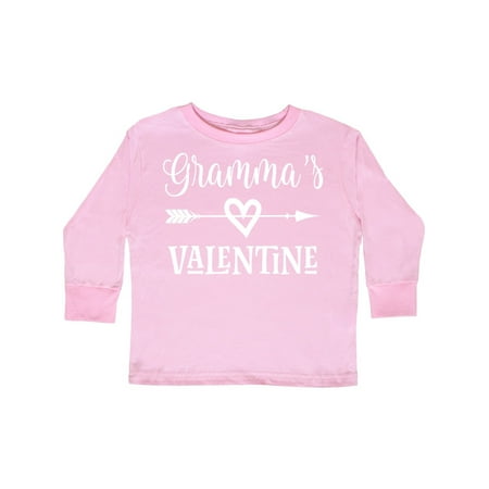 

Inktastic Gramma Valentine Day Grandchild Gift Toddler Boy or Toddler Girl Long Sleeve T-Shirt