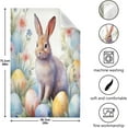 thumbnail image 3 of Coolnut Easter Cute Rabbit Kitchen Dish Towel Set 6Pcs,Dishcloths Sets Fast Drying Kitchen Towels Tea Towels Gift Set for Drying Cleaning Cooking Baking32 Wash cloth, 3 of 7
