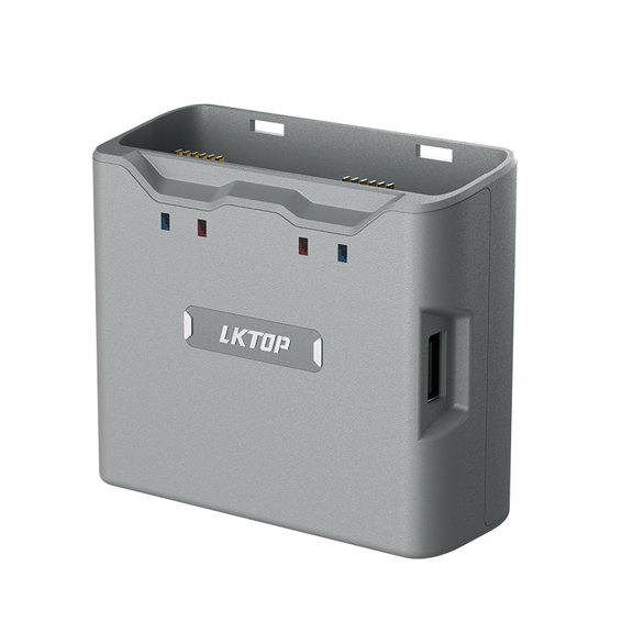 Two-Way Drone Battery Charging Hub for DJI Mini 4K/Mini 2 - Bigcan Portable Dual Slot Charger with USB Output, Fast Recharging Station for Drone Power Backup and Mobile Devices