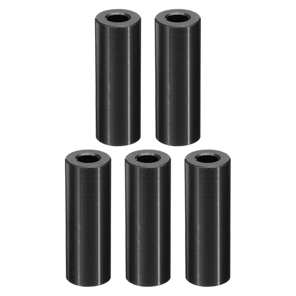 M6 Aluminum Spacers, 5 Pcs Metal Spacer Aluminum 1/4" ID x 1/2" OD x 1-1/2" L Standoff for 1/4" or M6 Screw Bolts