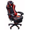 thumbnail image 1 of ViscoLogic Series STRADA Gaming Racing Swivel Office Chair (Black & Red), 1 of 3