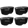 thumbnail image 2 of Waterproof Stock Tank Cover for 50/100/150/300 Gallon Stock Tank Oval UV Protection Oval Stock Tank Pool Cover with Windproof Buckle Drawstring for Outdoor 420D Oxford, 2 of 8