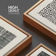 thumbnail image 2 of HPNIUB Geometric Line Framed Canvas Wall Art Modern Abstract Minimalist Painting Neutral Decor Set of 3 for Living Room Bedroom Office 24x36 Inch, 2 of 9