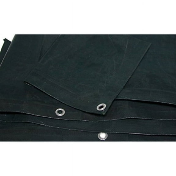 Harpster Tarps 6  Ft. x 8  Ft. Forest Green Medium Duty 4.5 oz. Poly Tarp  10 Mil