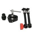 thumbnail image 2 of Camera Support Arm, Camera Clamp Mount Flexible 0.85-55mm Clamping Reliable  For Camera, 2 of 8