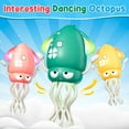 thumbnail image 2 of Dancing Octopus Baby Toys, Electric Crawling Magic Octopus Music Funny Squid Infant Toys for 1 2 3 Year Old Girl Boy Gifts, Yellow, 2 of 8