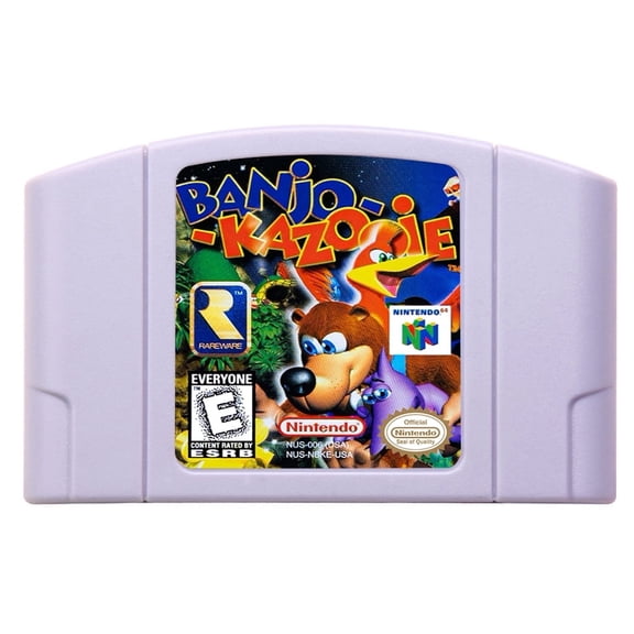 N64 Games Banjo-Kazooie 64 Games Cartridge Card for N64 Console US NTSC Version