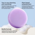 thumbnail image 5 of 2Pack Blueberry Fields Shampoo & Conditioner Bar - Solid Hair Care Bars with Blueberry Extract, Helps Reduce Breakage & Frizz, Supports Scalp Health - For Women & Men, All Hair Types, 5 of 7