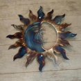thumbnail image 3 of Decoración de arte de pared BlueMetal, estatua creativa de sol y luna, adornos colgantes, decoración para el hogar, 3 of 5