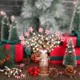 thumbnail image 3 of NOGIS 16 PCS 11.8 Inch Christmas Curly Pick Red Green White Christmas Ornament Candy Shape Christmas Tree Picks Christmas Tree Decorations for Xmas Tree Party Supplies Home Vase Party Ornaments, 3 of 7