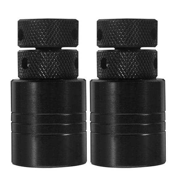 MLINS 2pcs Heavy Duty Adjustable Screw Jack Pads Hand Floor Jack Protector 3 T Capacity Machinist Screw Jack For Equipment Universal Jack Pad