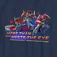 thumbnail image 2 of Boy's Transformers: EarthSpark Optimus More Than Meets the Eye  Graphic Tee Navy Blue Large, 2 of 4