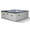 Graphite Gray, variant on Wave Garda 4-Person Square Eco Foam Hot Tub | 70-Jet Spa, Wi-Fi Eco Heater | Pebble White