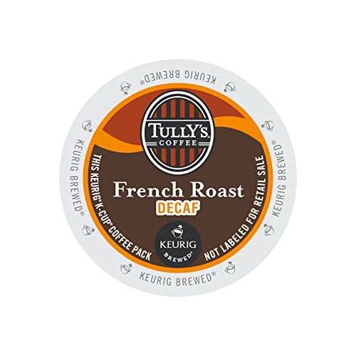 Tully's Coffee French Roast DECAF 4 