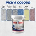 thumbnail image 7 of Epoxy Colored Sand Floor Paint, Louis Forest Epoxy Floor Paint, high-gloss marble effect epoxy floor coating, Non-Slip Wear-Resistant Floors Paints for Indoor & Outdoor (Dark Gray 0.5L), 7 of 7