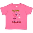 thumbnail image 3 of Inktastic My Mimi Loves Me Flamingo Boys or Girls Toddler T-Shirt, 3 of 5