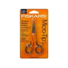 Fiskars Premier 5" Softgrip Micro-Tip Scissors, Orange