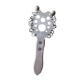 thumbnail image 2 of arctrm Metal Shaker Hand Bell Rattle Lightweight Percussion Instrument for African Drum, 2 of 10