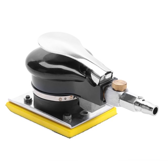 Low-Vibration 10000RPM Random Orbital Sander , Handheld Adjustable Air Random Orbital Palm Sander, For Artificial Stone Wood Products